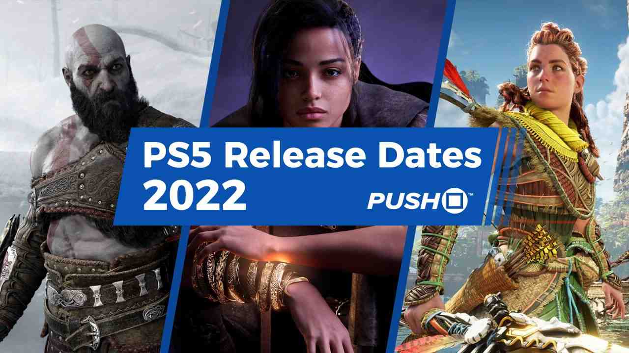 Nouvelles dates de sortie des jeux PS5 en 2022