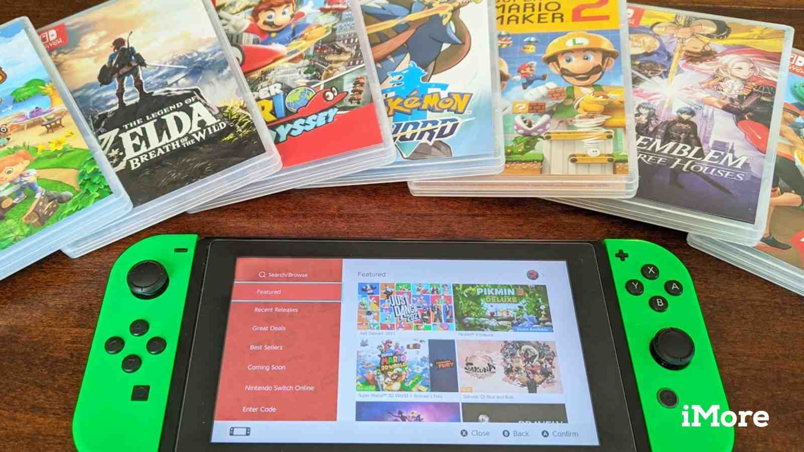 Quels sont les jeux fournis gratuitement avec la Nintendo Switch ?