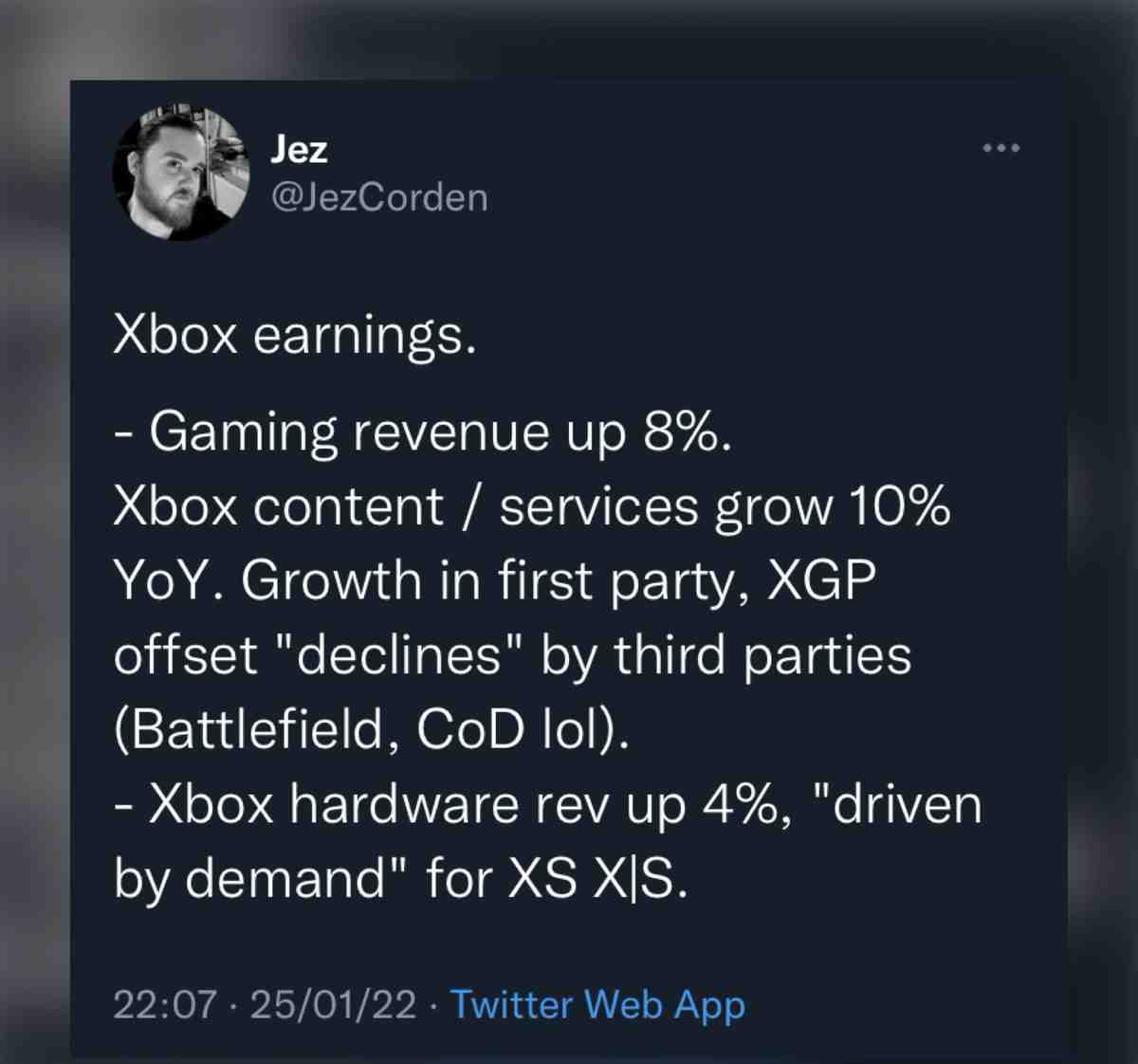 La Xbox fait-elle des bénéfices ?