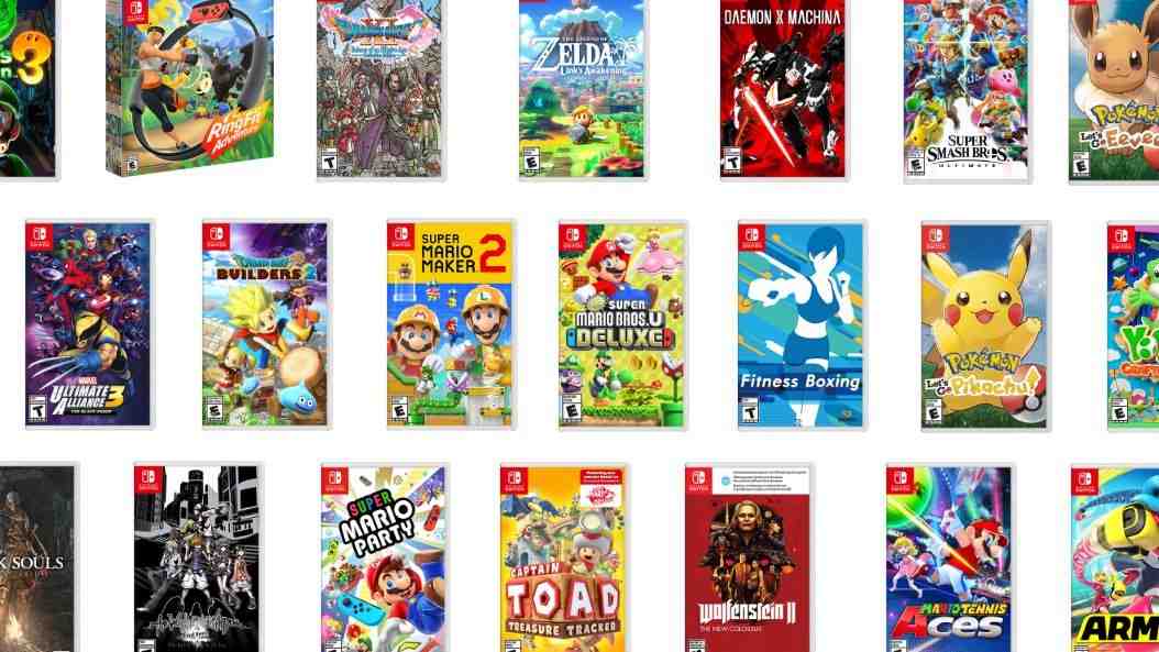Quels sont les jeux créés par Nintendo ?