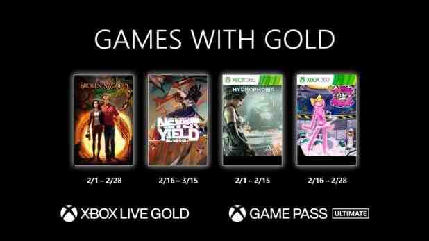 Sorties de nouveaux jeux sur Xbox Series X|S et Xbox One en février 2022