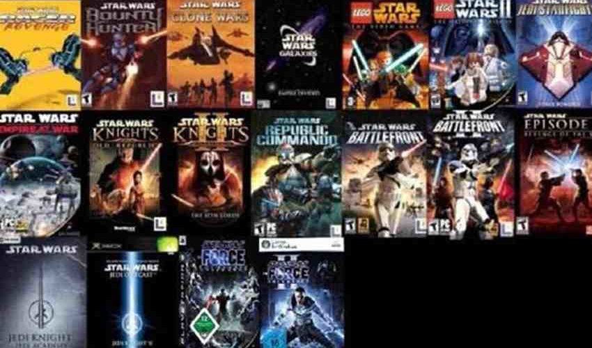 Cinq jeux Star Wars dans le "Heritage Pack", disponible dès maintenant.