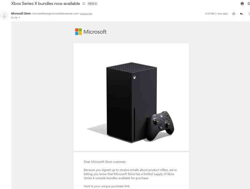 Configurez votre propre pack Xbox Series X avec cette offre à durée limitée de Microsoft.